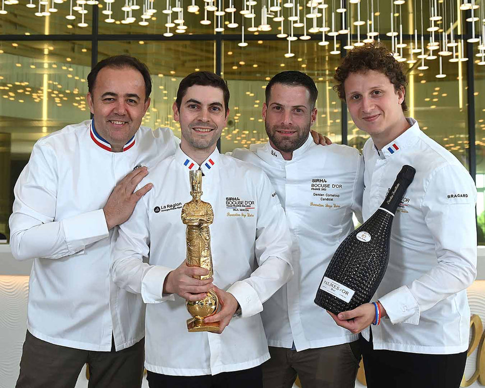 Nicolas Feuillatte : fournisseur officiel de la Team France Bocuse d'Or