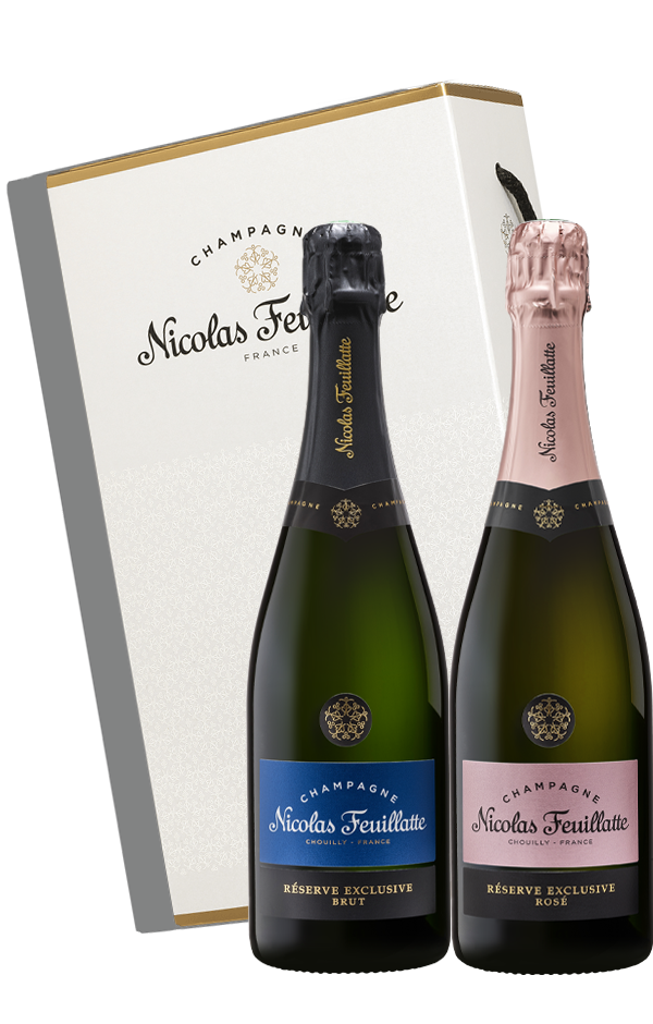 2-bottle box set - Exclusive Reserve Brut & Rosé