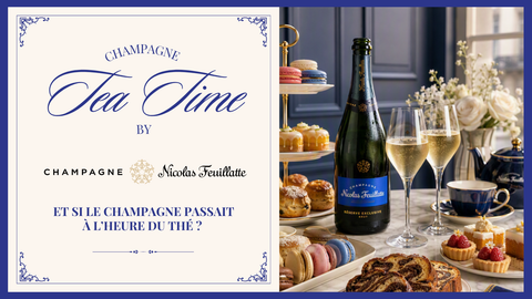 Champagne Tea Time by Nicolas Feuillatte à l'occasion de la Champagne Week
